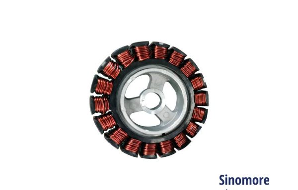 Stator for wheel motor, mid-drive motor