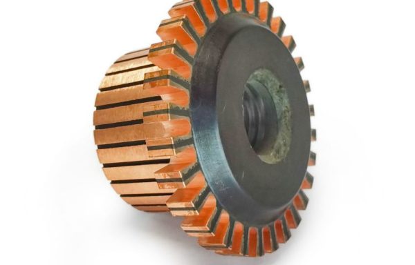 Commutator, collector, riser type, for DC motor