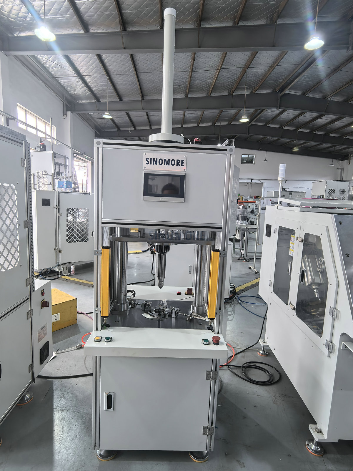 motor stator lacing machine