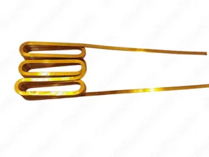 Bobina plana con estructura de tres bobinas – Para generadores de flujo axial/eólicos
