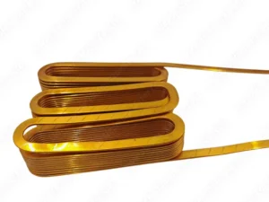 Bobina plana con estructura de tres bobinas – Para generadores de flujo axial/eólicos