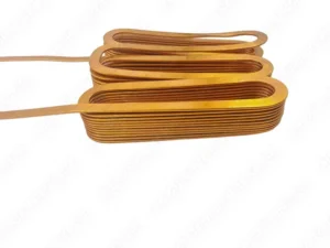 Bobina plana con estructura de tres bobinas – Para generadores de flujo axial/eólicos