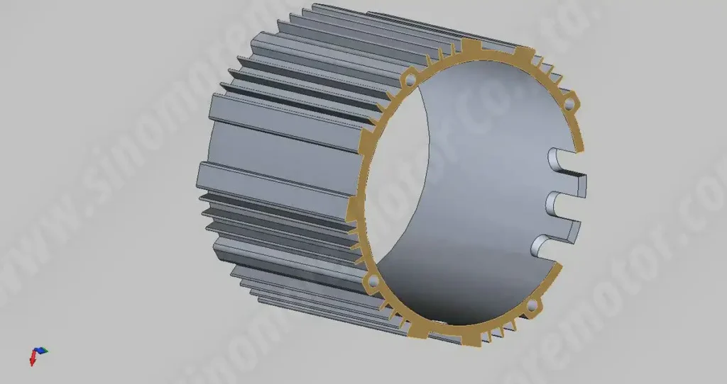 Extruded aluminum casing